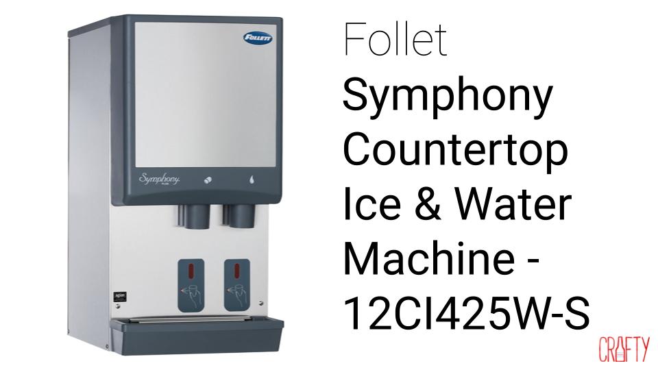 Symphony ice and sales water dispenser